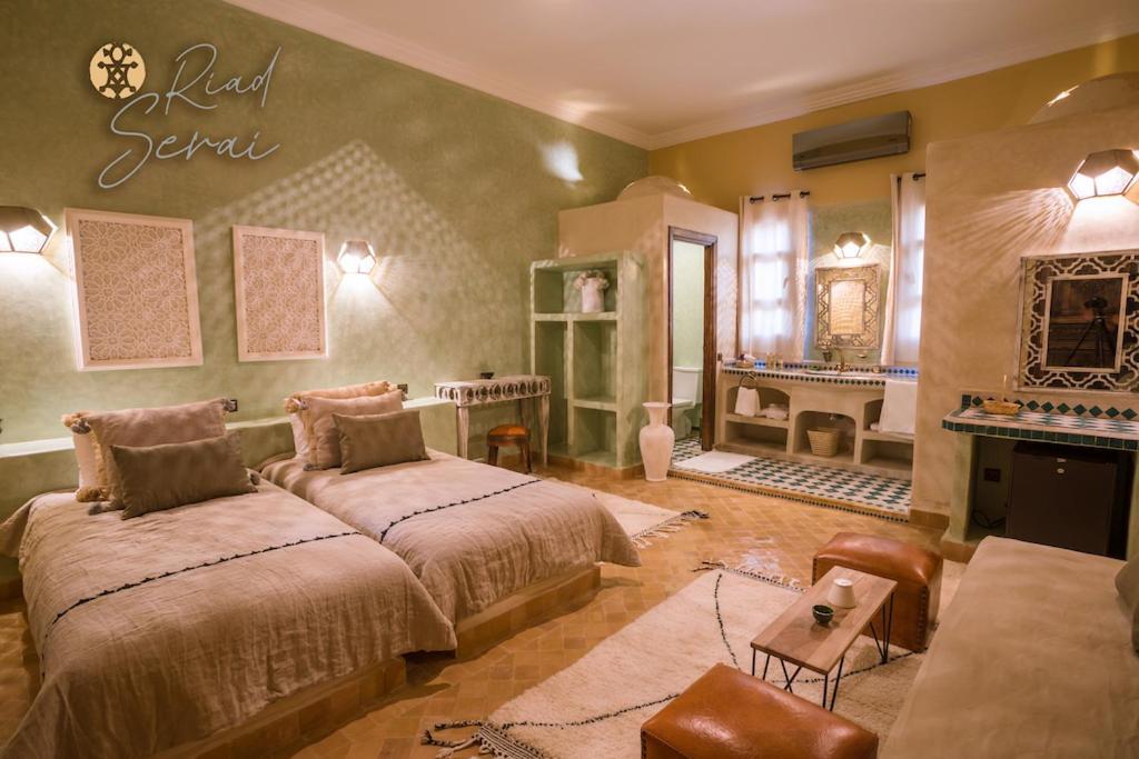 Riad Serai Merzouga Bagian luar foto